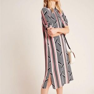 Anthropologie McKenzie Mock Neck Tunic Dress NWOT